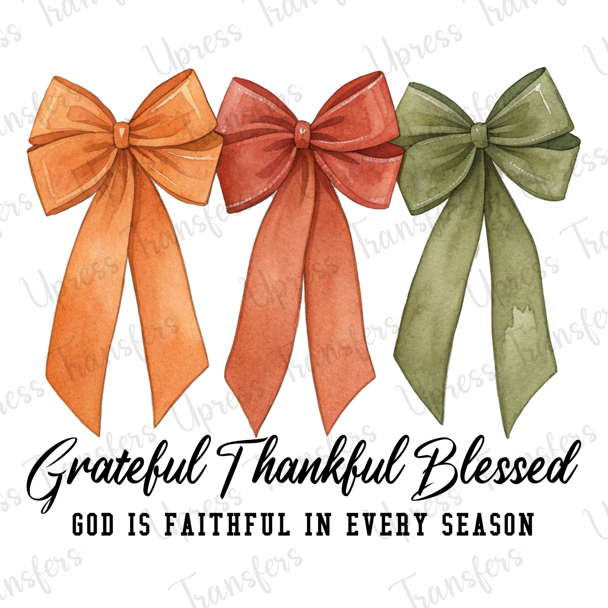 Fall Bows Trio Every Season