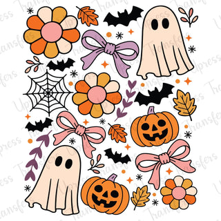 Fall Cutesy Halloween Collage