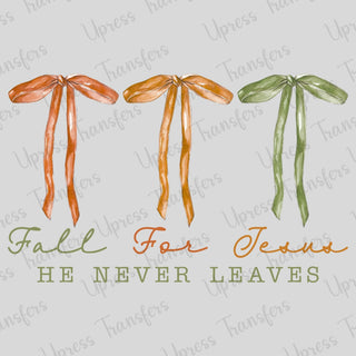 Fall For Jesus Coquette Bows