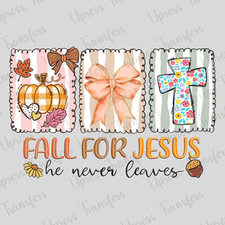 Fall For Jesus Picture Trio