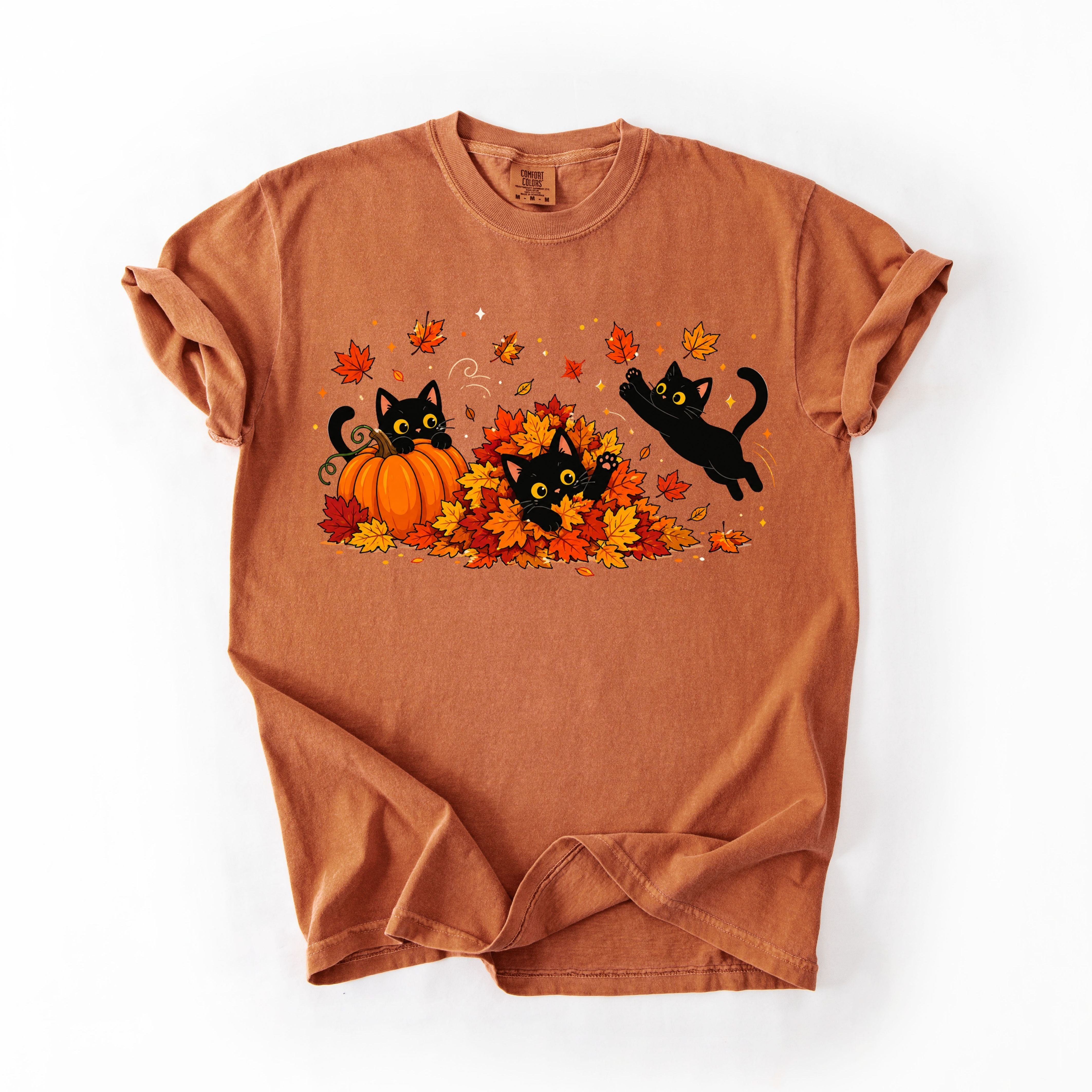 Fall Leaf Kittens