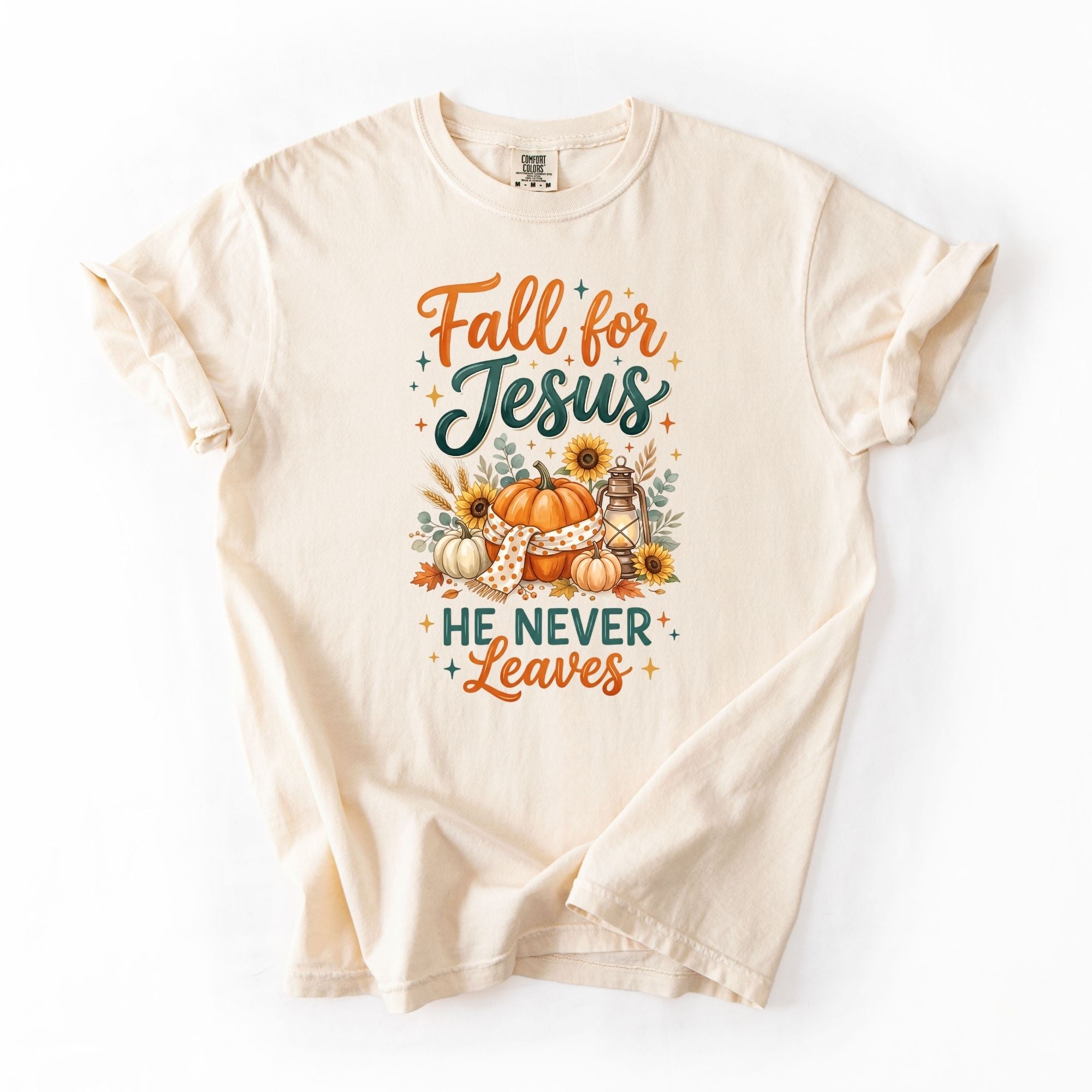 Fall Leaves Christ