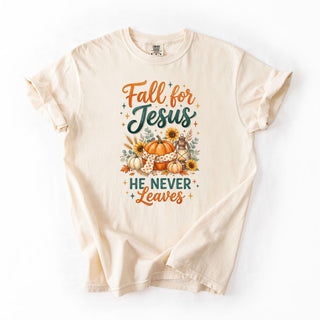 Fall Leaves Christ
