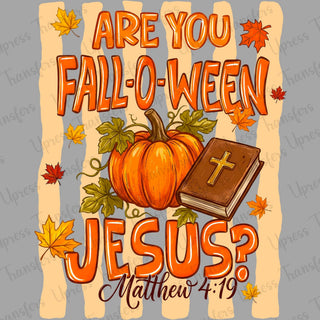 Fall O Ween Jesus Fall