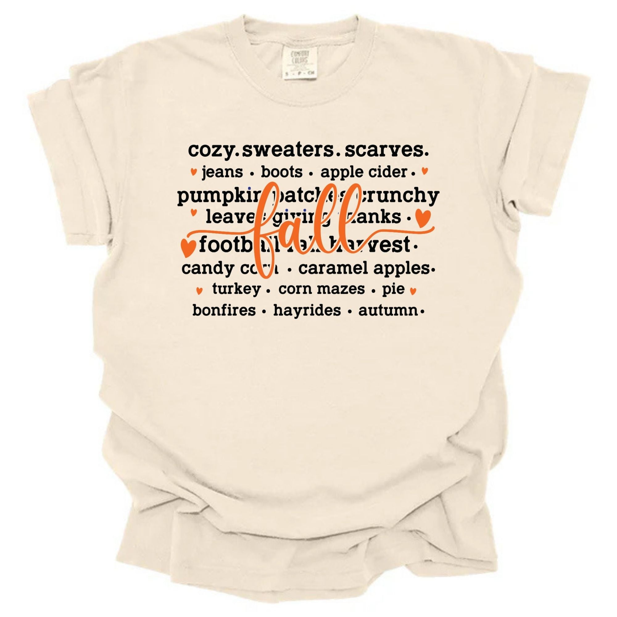 Fall Orange Fall Words