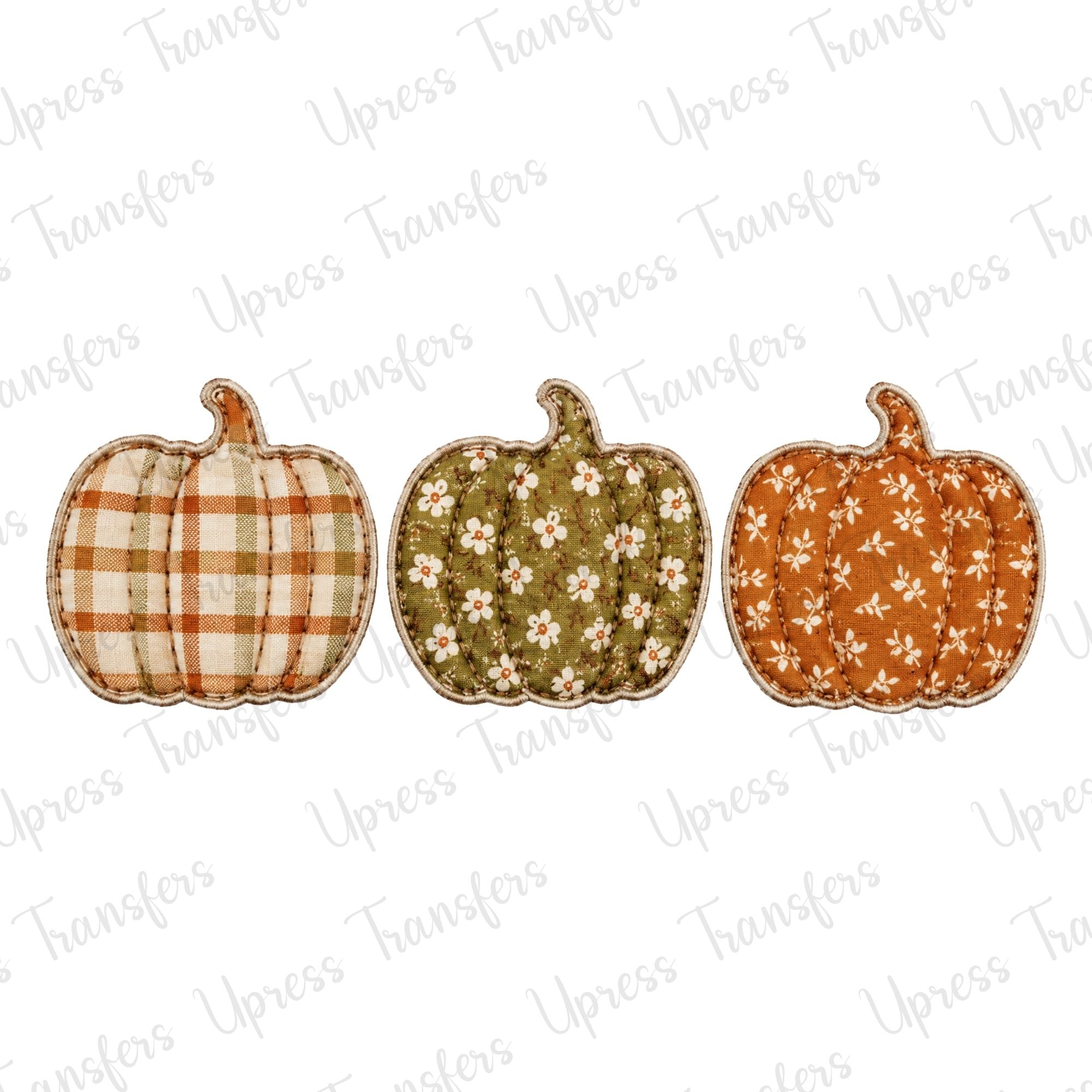 Fall Pattern Pumpkins