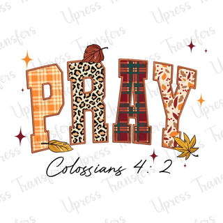 Fall Patterned Pray