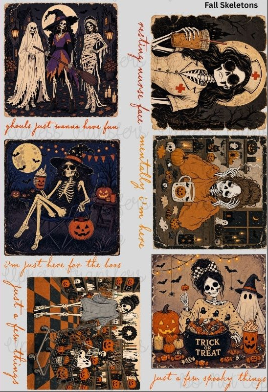 Fall Skeletons
