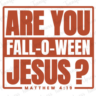 Falloween Jesus Orange