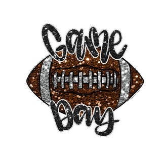 Game Day Football Sequins