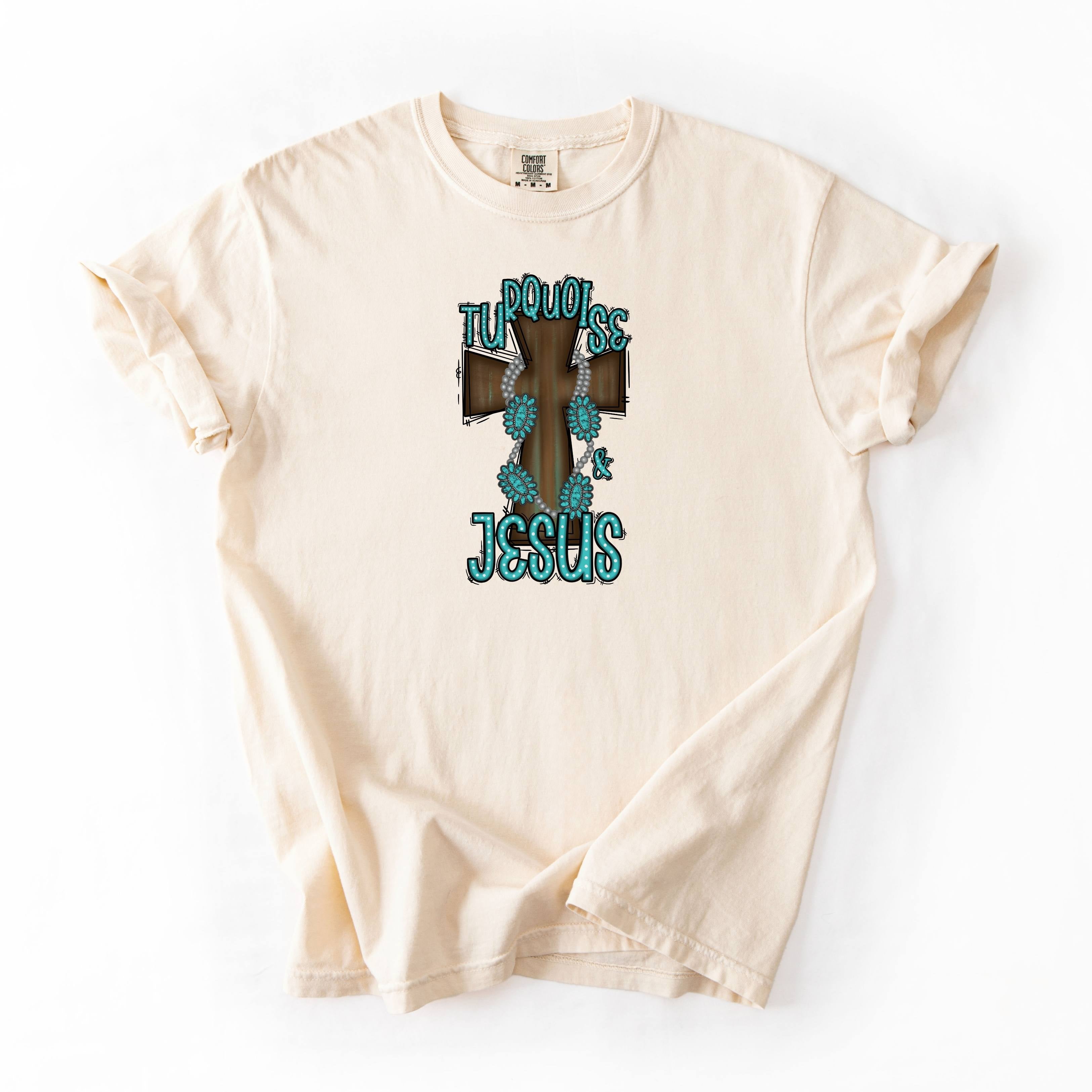 Fancey Turquoise Cross