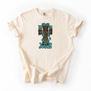 Fancey Turquoise Cross