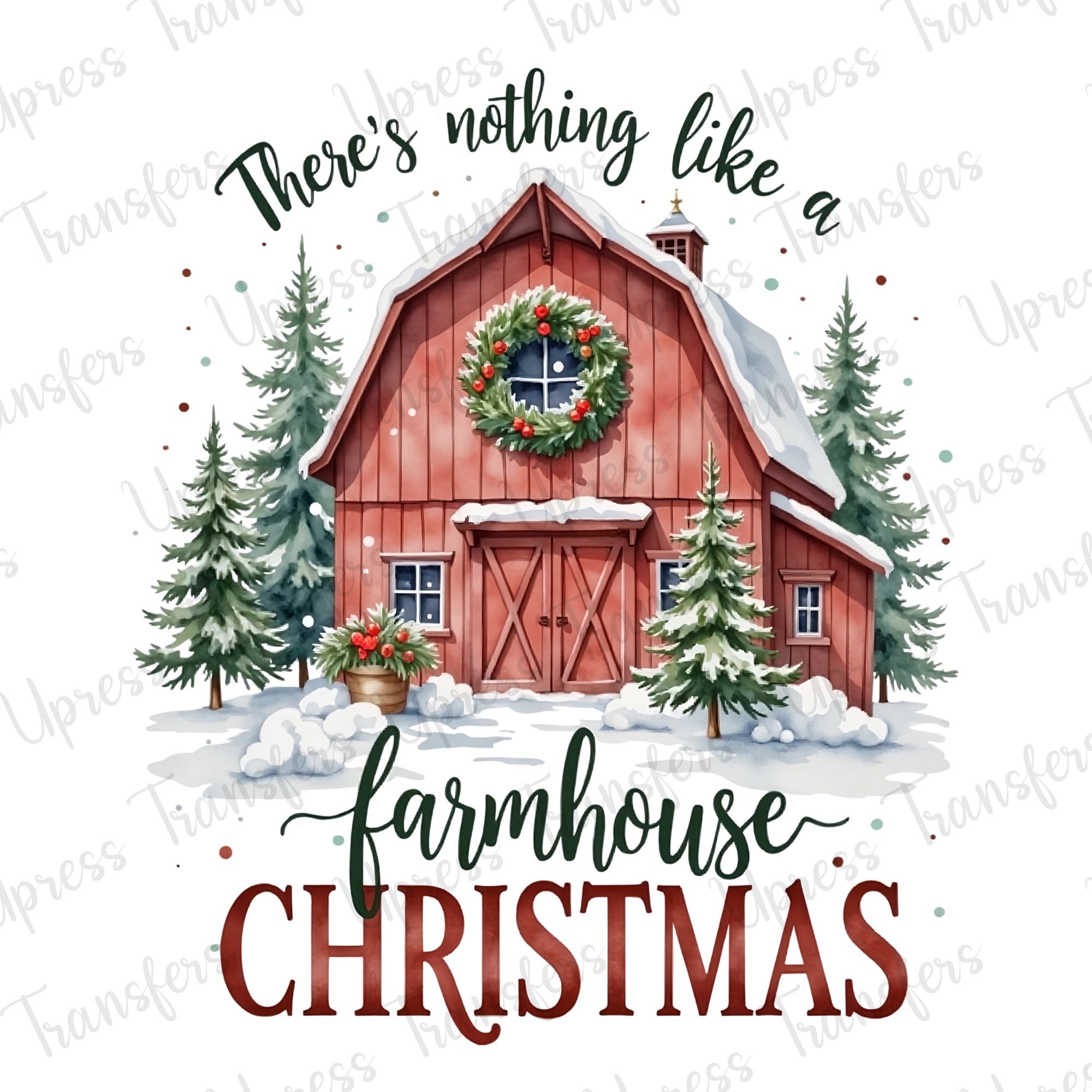 Farmhouse Christmas Barn