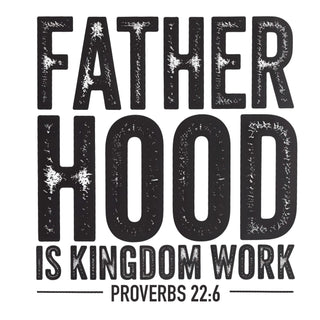 Fatherhood Stacked Distressed