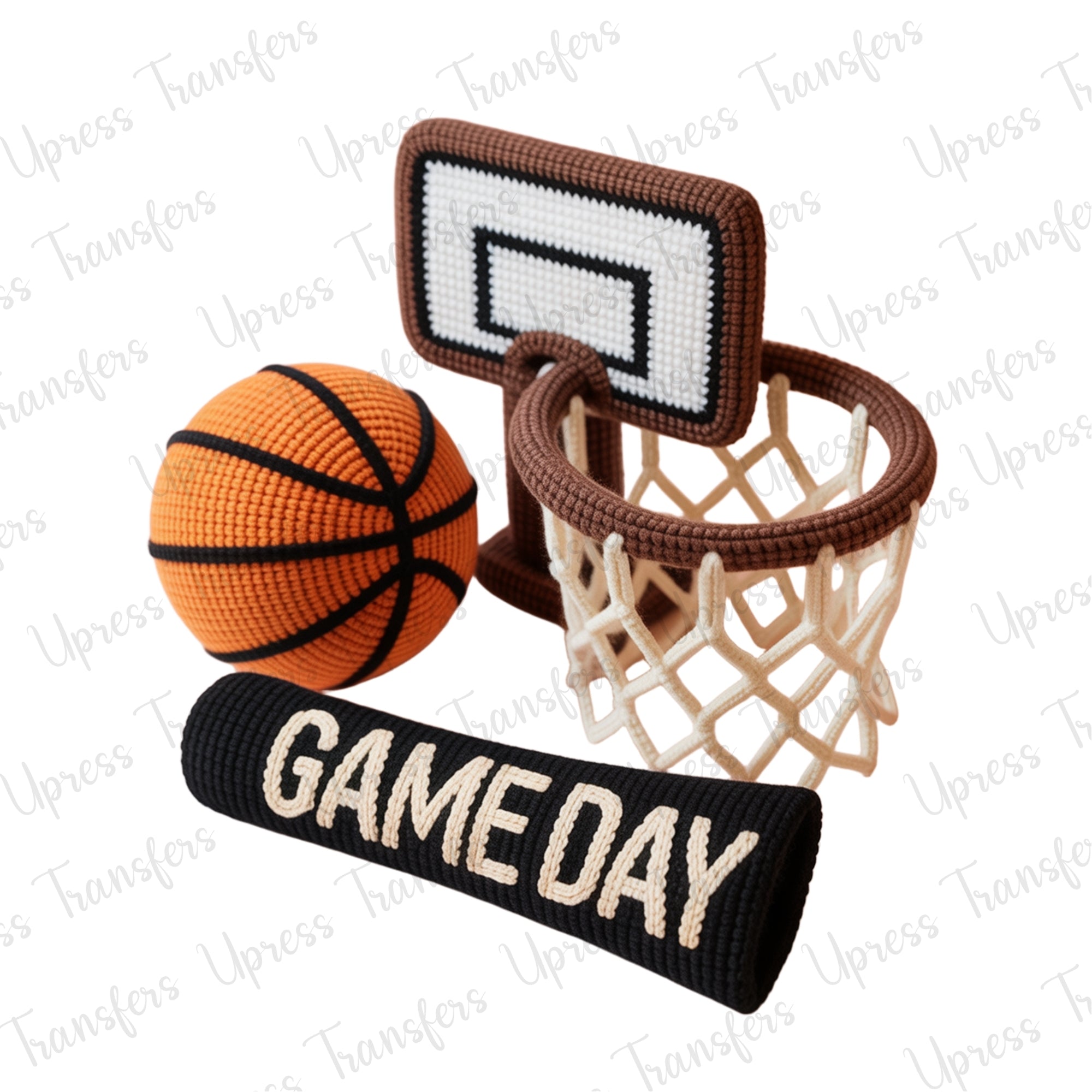 Faux Basketball Game Day