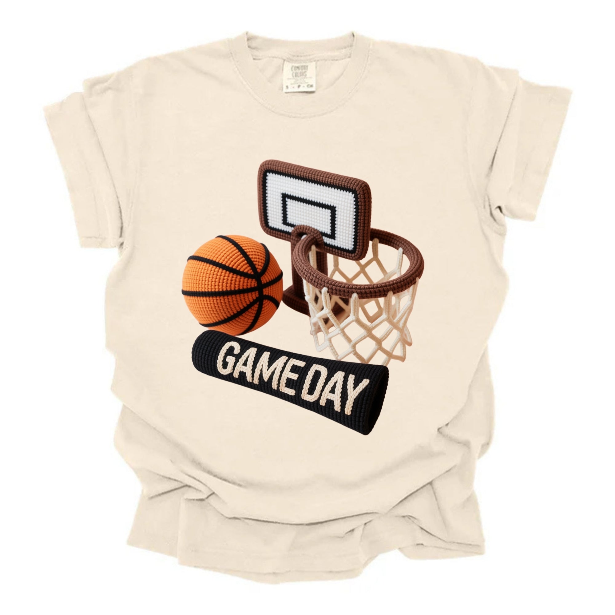 Faux Basketball Game Day