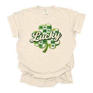 Faux Chinelle Patch Lucky