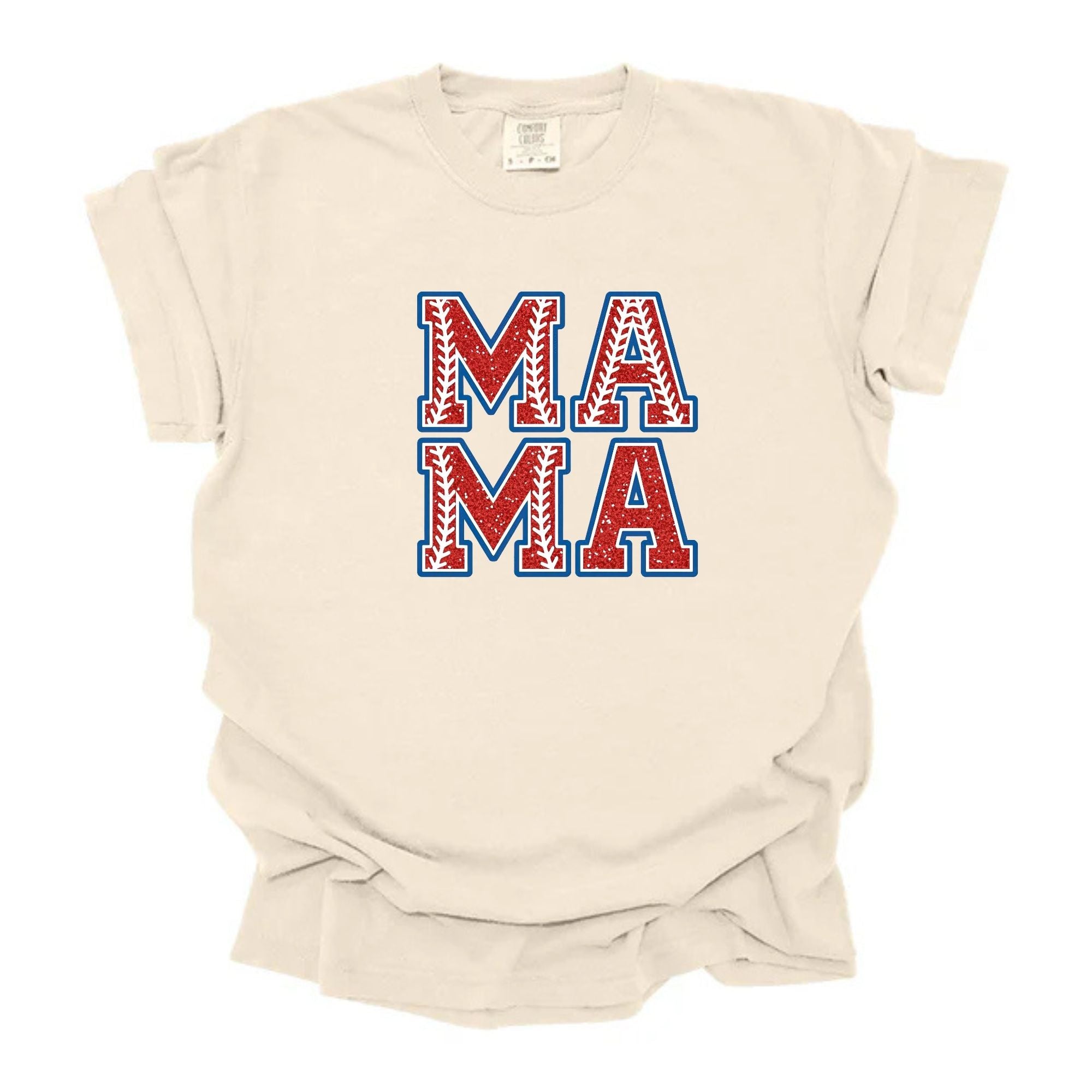 Faux Chunky Glitter Sport Mama