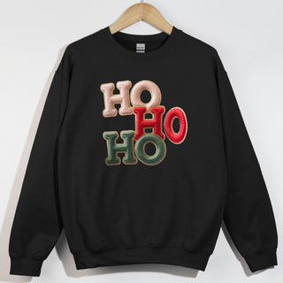 Faux Embroidery Ho Ho Ho