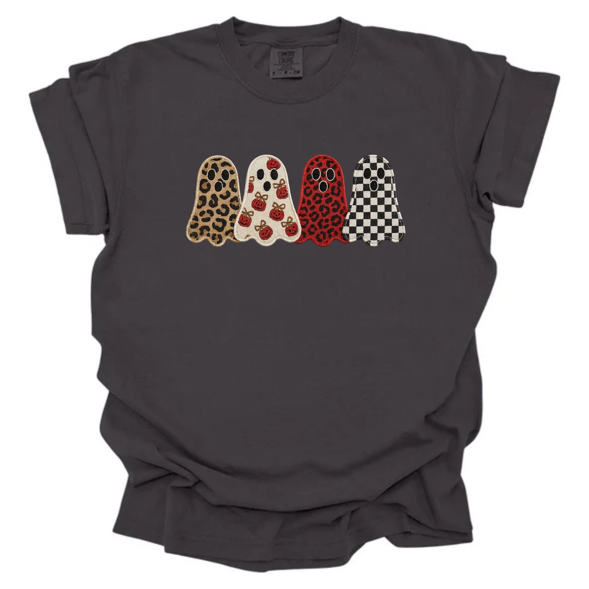 Faux Embroidery Trendy Ghosts