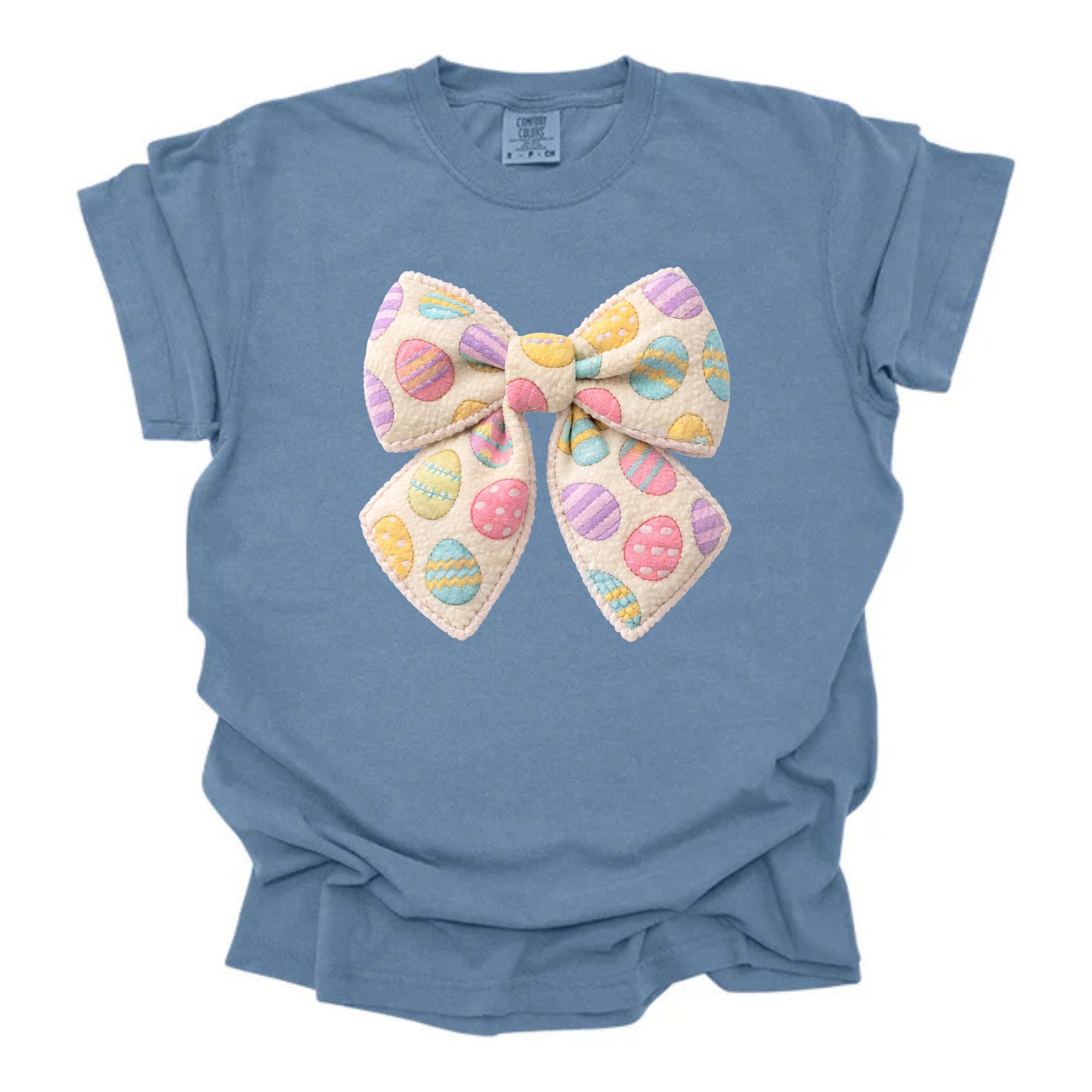 Faux Fabric Easter Bow