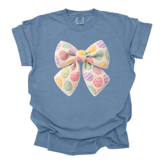 Faux Fabric Easter Bow