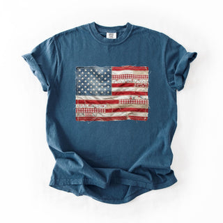 Faux Fabric Flag