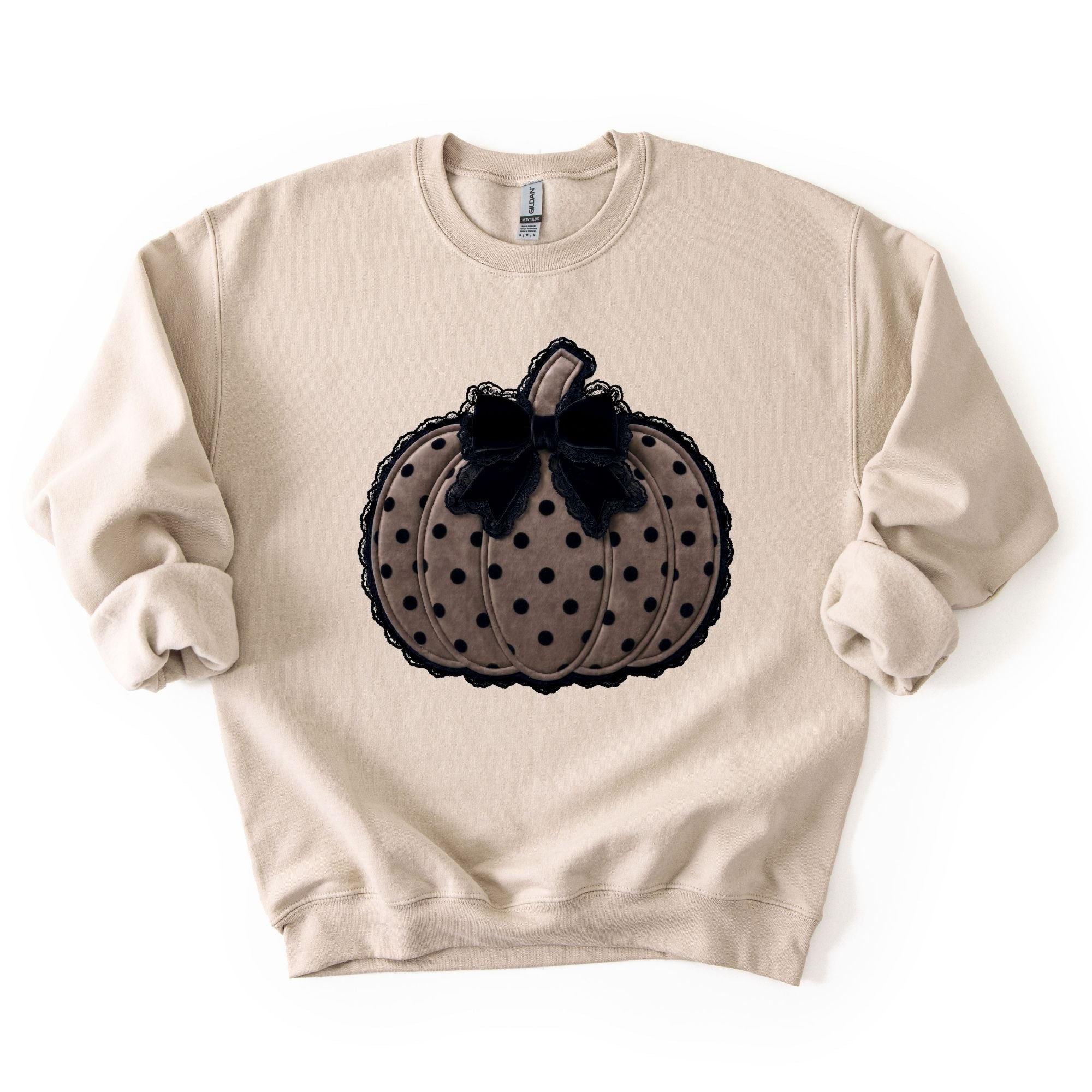 Faux Felt Pumpkin