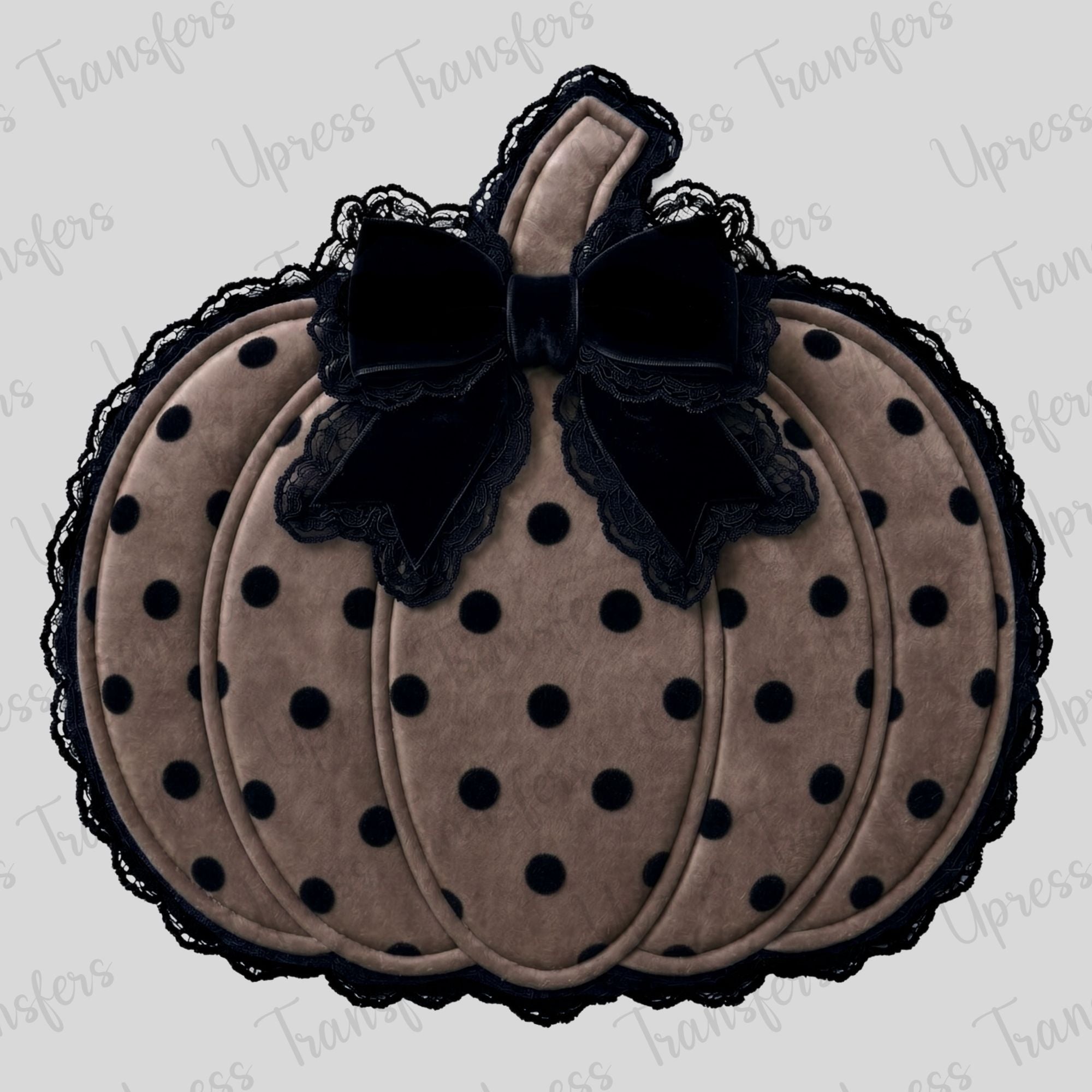 Faux Felt Pumpkin