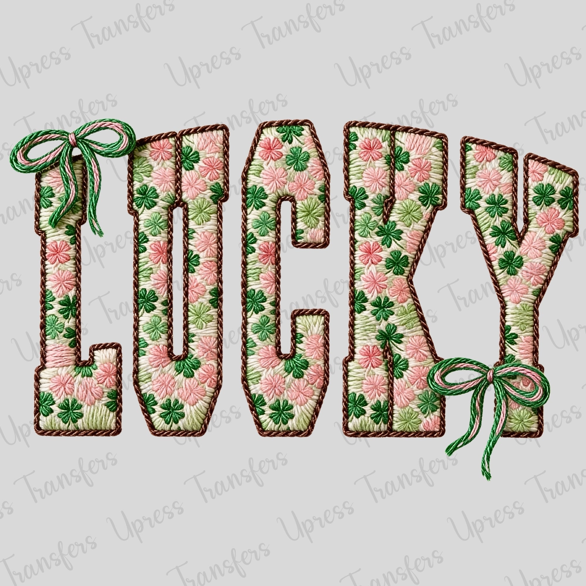 Faux Floral Lucky