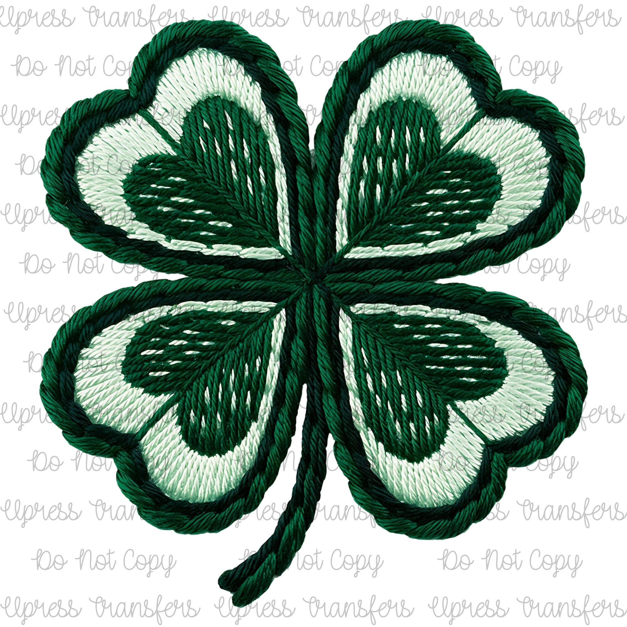 Faux Four Leaf Clover