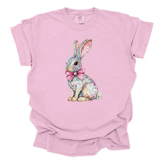 Faux Glass Pieces Bunny