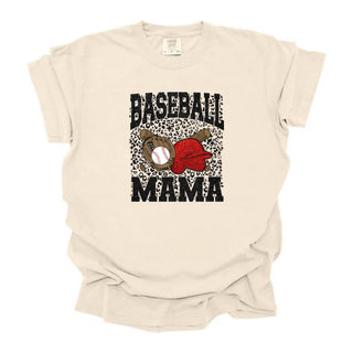 Faux Glitter Leopard Baseball Mama Helmet