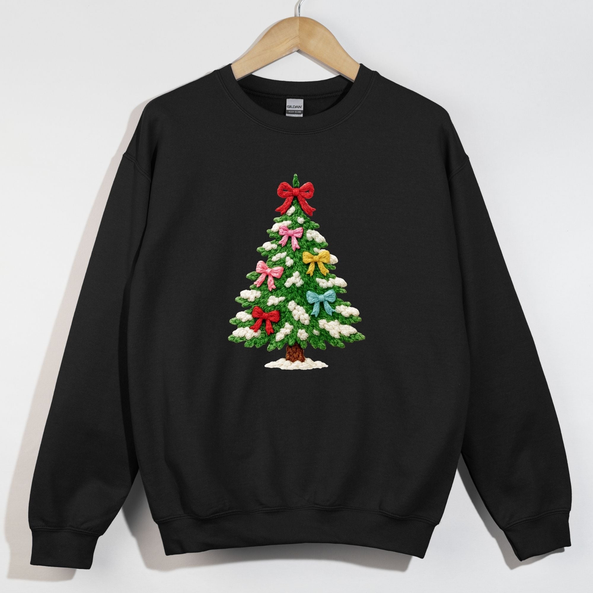 Faux Latch and Hook Christmas Tree