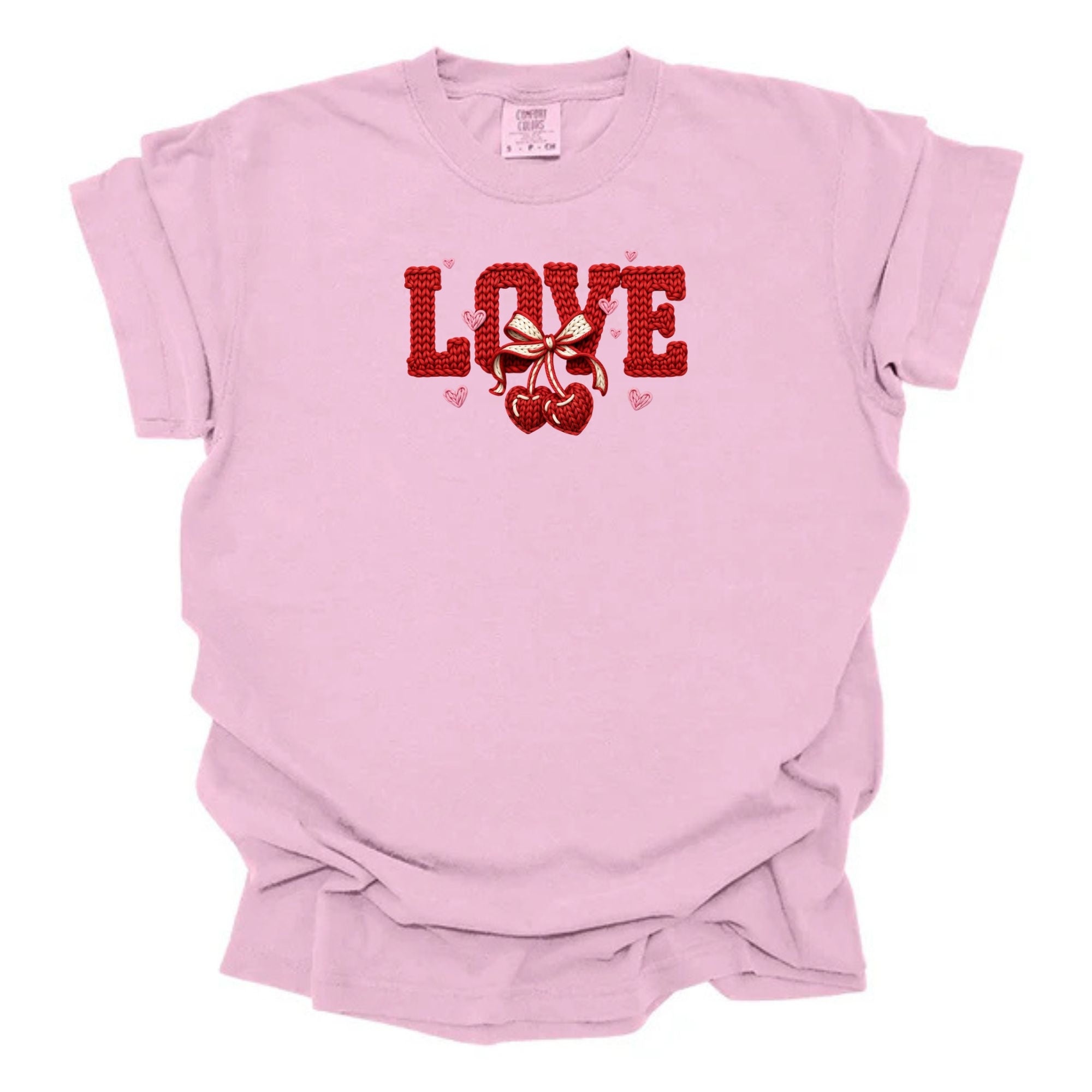 Faux Love Heart Cherry