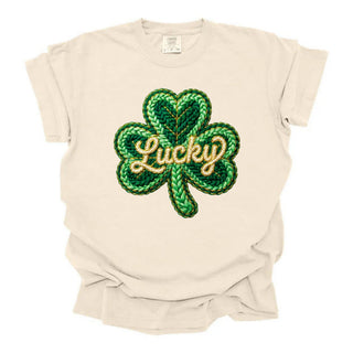 Faux Lucky Four Leaf