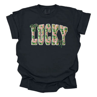 Faux Lucky With Ribbon
