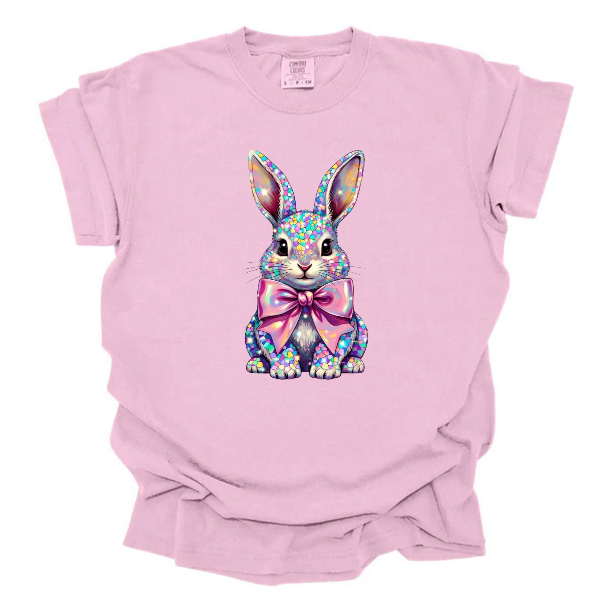 Faux Mosiac Bunny Pretty