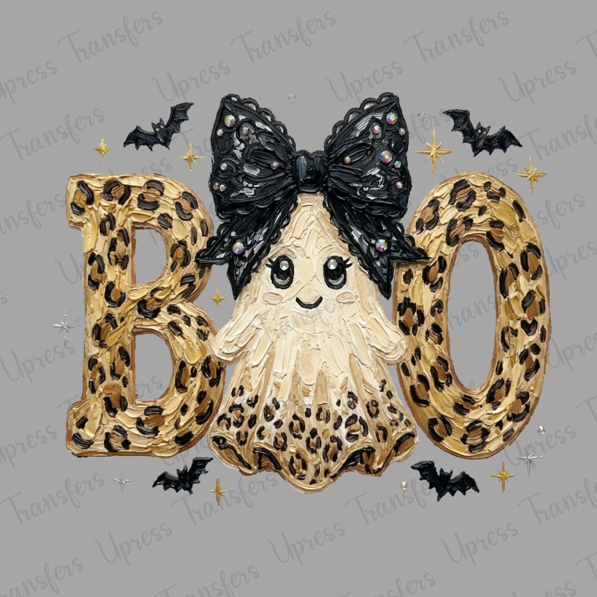 Faux Painted Boo Girl