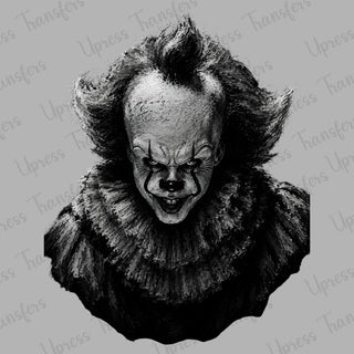Faux Painted Clown