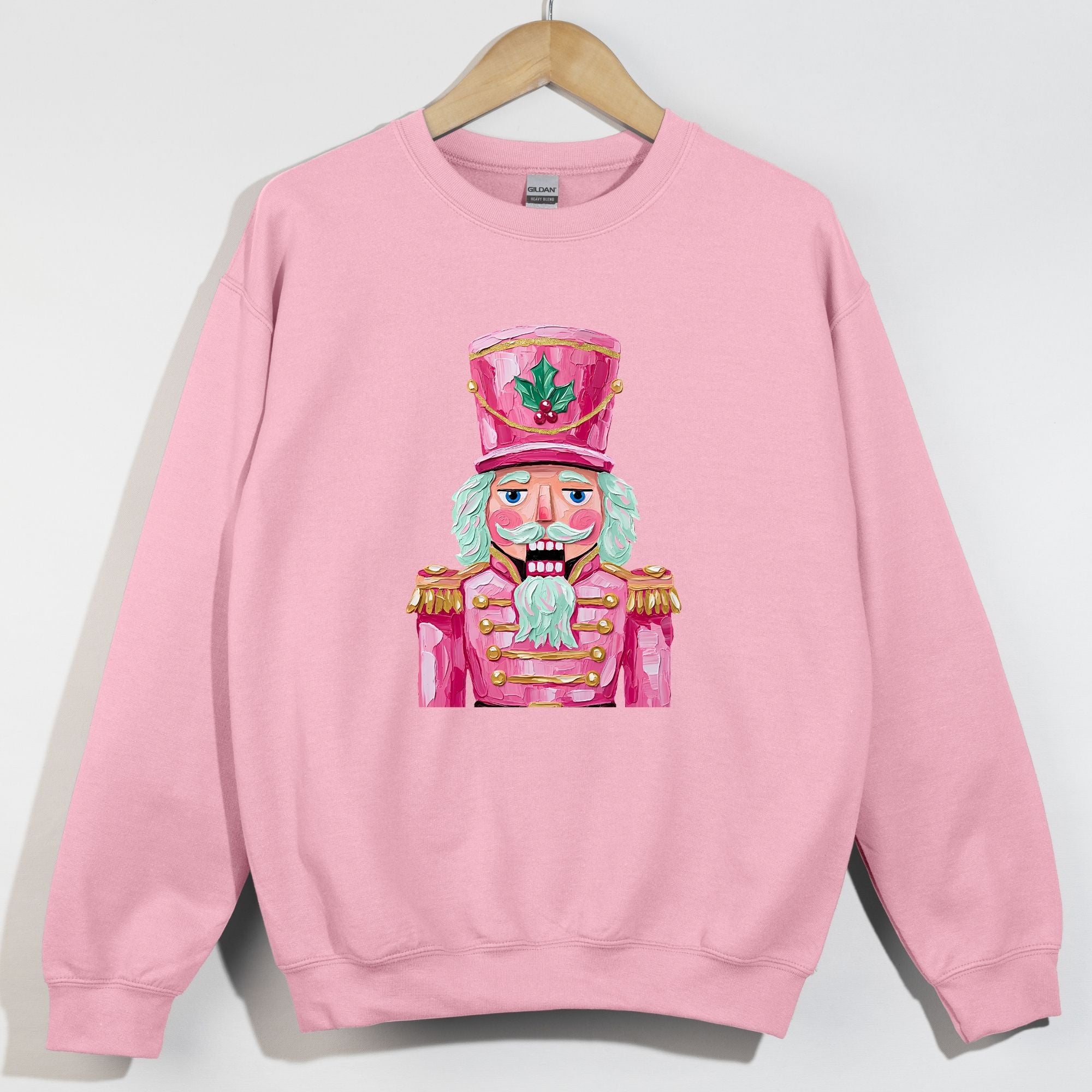 Faux Painted Nutcracker Preppy