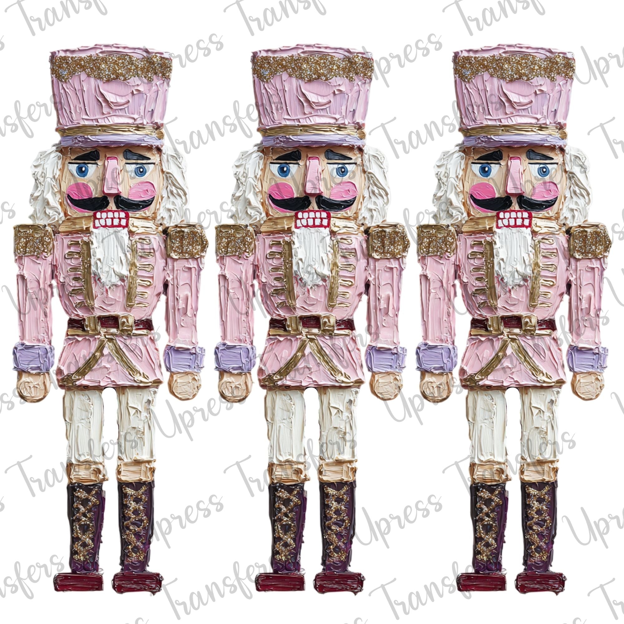 Faux Painted Nutcrackers