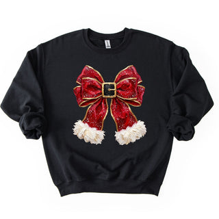 Faux Painted Realistic Christmas Bow