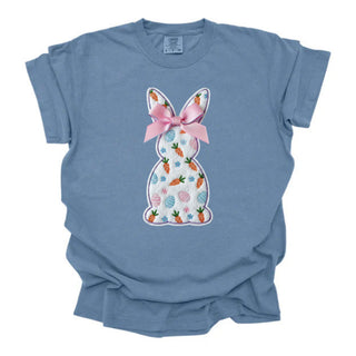 Faux Patch Cute Bunny Coquette