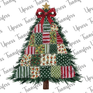Faux Patchwork Tree