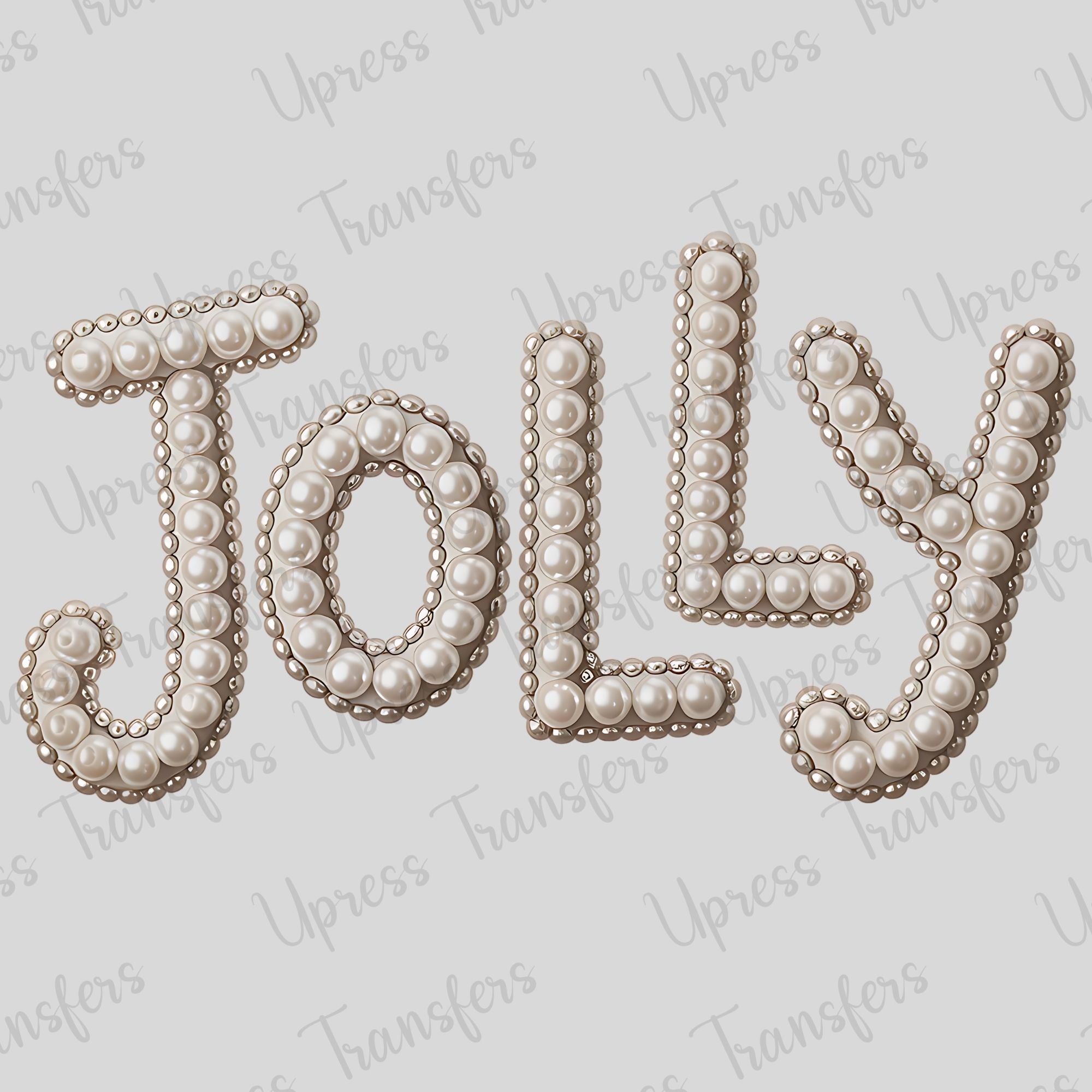 Faux Pearls Jolly