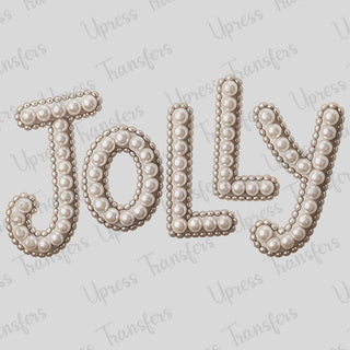 Faux Pearls Jolly