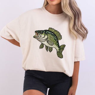 Faux Rhinestone Fish