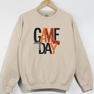 Faux Rhinestone Game Day Basketball