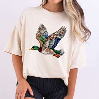 Faux Rhinestone Mallard